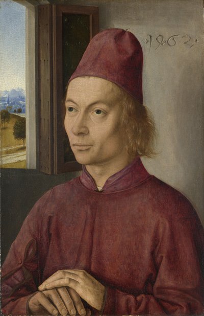 Ritratto di giovane uomo, forse Jan van Winckele, 1462 da Dirck Bouts